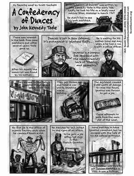 Adobe Photoshop/ Confederacy of Dunces strip